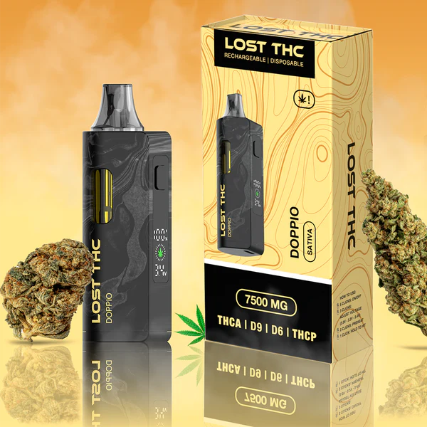 Lost THC V2 Disposable Vape 7.5G (Black Edition)