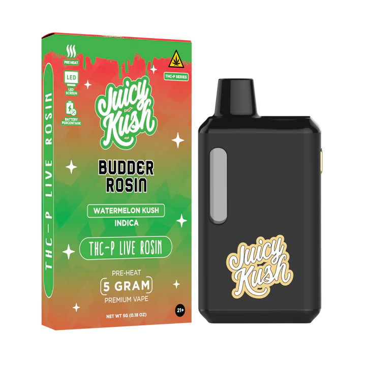 JUICY KUSH 5-Gram (THC-A/THC-P) Pre Heat Disposable Vape