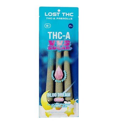 Lost THCA VVS Sugar Diamond Infused Pre-rolls 3 In Pack