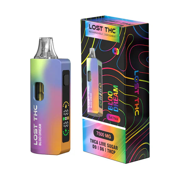 Lost THC V2 Disposable Vape 7.5G (Rainbow Edition)