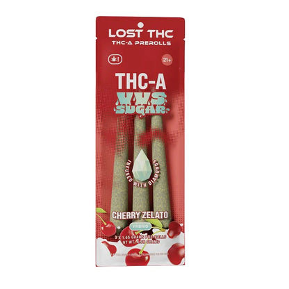 Lost THCA VVS Sugar Diamond Infused Pre-rolls 3 In Pack