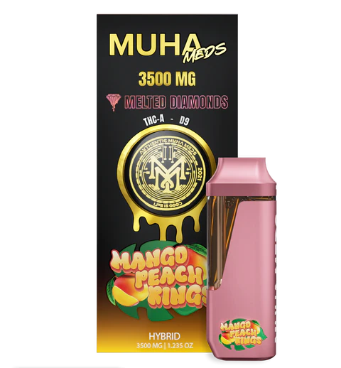 MUHA MEDS Melted Diamonds THC-A D9 3.5g Disposable