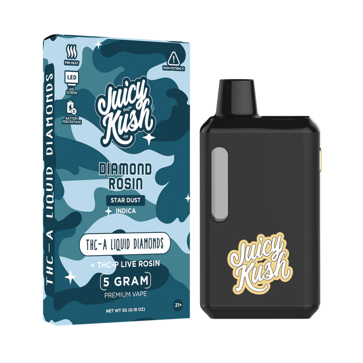 JUICY KUSH 5-Gram (THC-A/THC-P) Pre Heat Disposable Vape