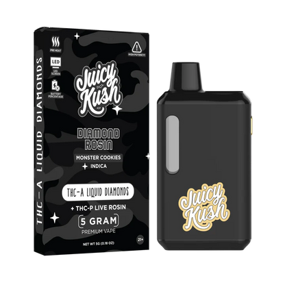 JUICY KUSH 5-Gram (THC-A/THC-P) Pre Heat Disposable Vape