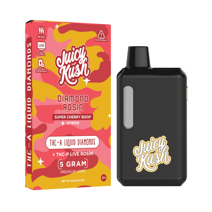 JUICY KUSH 5-Gram (THC-A/THC-P) Pre Heat Disposable Vape