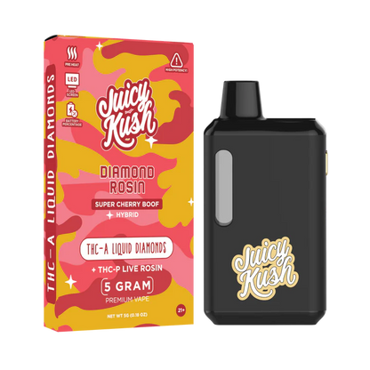 JUICY KUSH 5-Gram (THC-A/THC-P) Pre Heat Disposable Vape