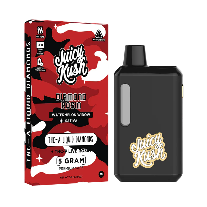 JUICY KUSH 5-Gram (THC-A/THC-P) Pre Heat Disposable Vape