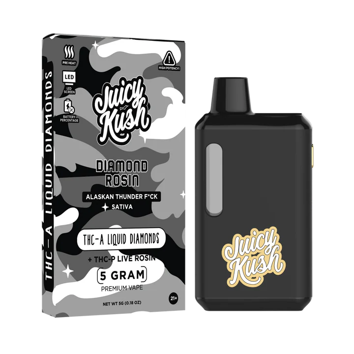 JUICY KUSH 5-Gram (THC-A/THC-P) Pre Heat Disposable Vape