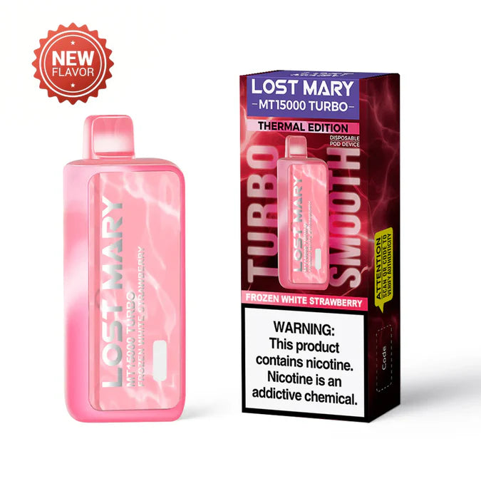 Lost Mary MT15000 Turbo Disposable Vape (0% & 5%, 15000 Puffs)