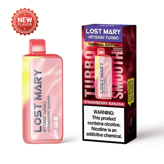 Lost Mary MT15000 Turbo Disposable Vape (0% & 5%, 15000 Puffs)