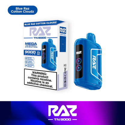 RAZ TN9000 Disposable Vape (0% nic & 5% nic, 9000 Puffs)