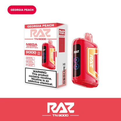 RAZ TN9000 Disposable Vape (0% nic & 5% nic, 9000 Puffs)