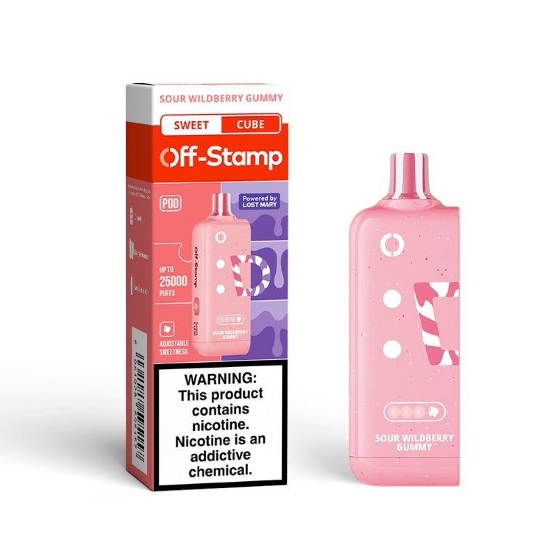 Off-Stamp X Cube Sweet Cube 25K Disposable Pod 18ml 5%