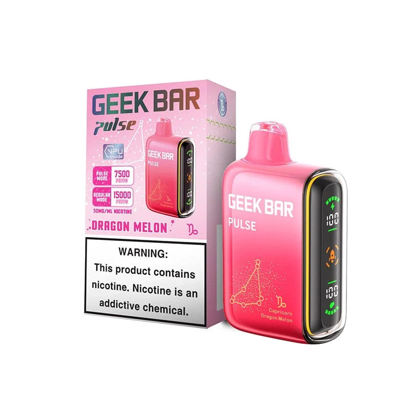 Geek Bar Pulse 15000 Disposable Vape (5%, 0% nic 15000 Puffs)