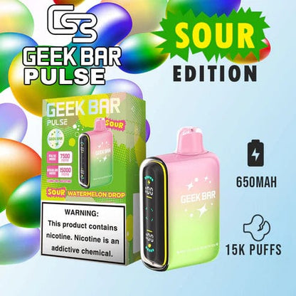 Geek Bar Pulse 15000 Disposable Vape (5%, 0% nic 15000 Puffs)