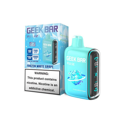 Geek Bar Pulse 15000 Disposable Vape (5%, 0% nic 15000 Puffs)