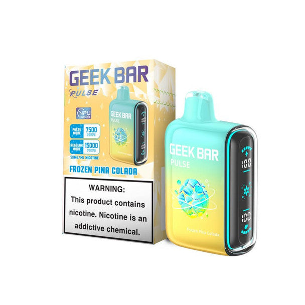 Geek Bar Pulse 15000 Disposable Vape (5%, 0% nic 15000 Puffs)