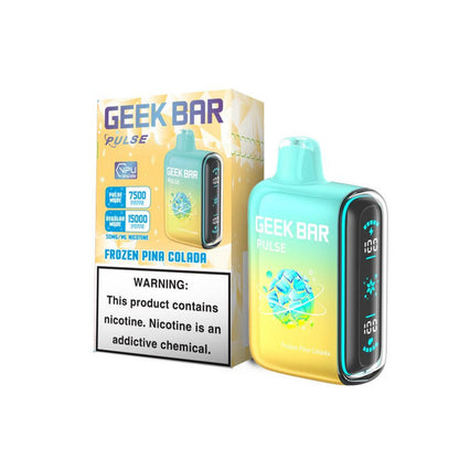 Geek Bar Pulse 15000 Disposable Vape (5%, 0% nic 15000 Puffs)