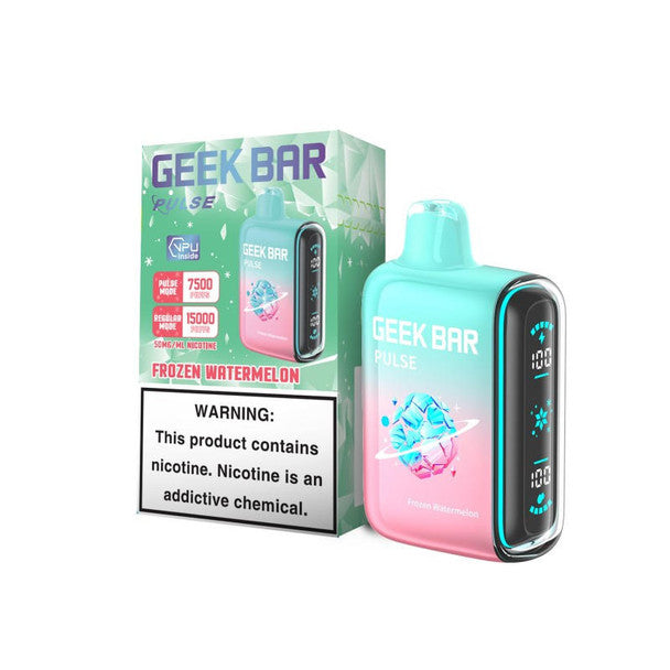 Geek Bar Pulse 15000 Disposable Vape (5%, 0% nic 15000 Puffs)