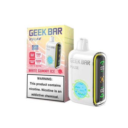 Geek Bar Pulse 15000 Disposable Vape (5%, 0% nic 15000 Puffs)