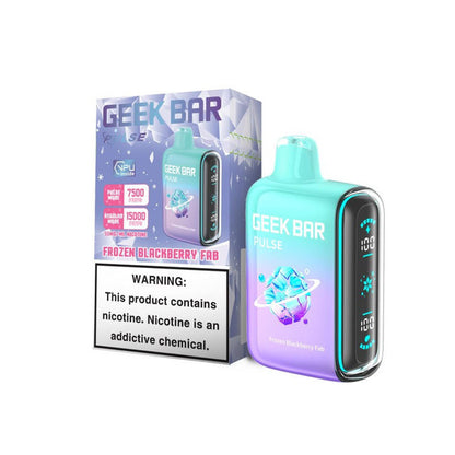 Geek Bar Pulse 15000 Disposable Vape (5%, 0% nic 15000 Puffs)