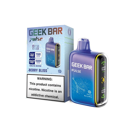 Geek Bar Pulse 15000 Disposable Vape (5%, 0% nic 15000 Puffs)