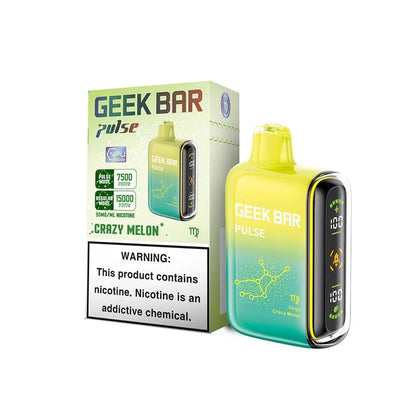 Geek Bar Pulse 15000 Disposable Vape (5%, 0% nic 15000 Puffs)