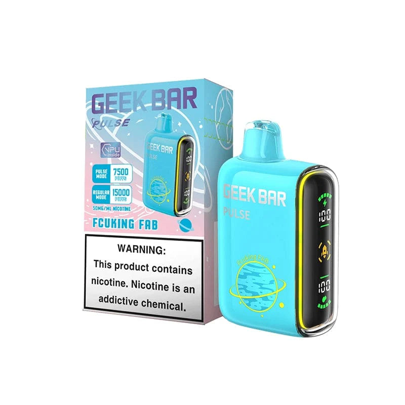 Geek Bar Pulse 15000 Disposable Vape (5%, 0% nic 15000 Puffs)