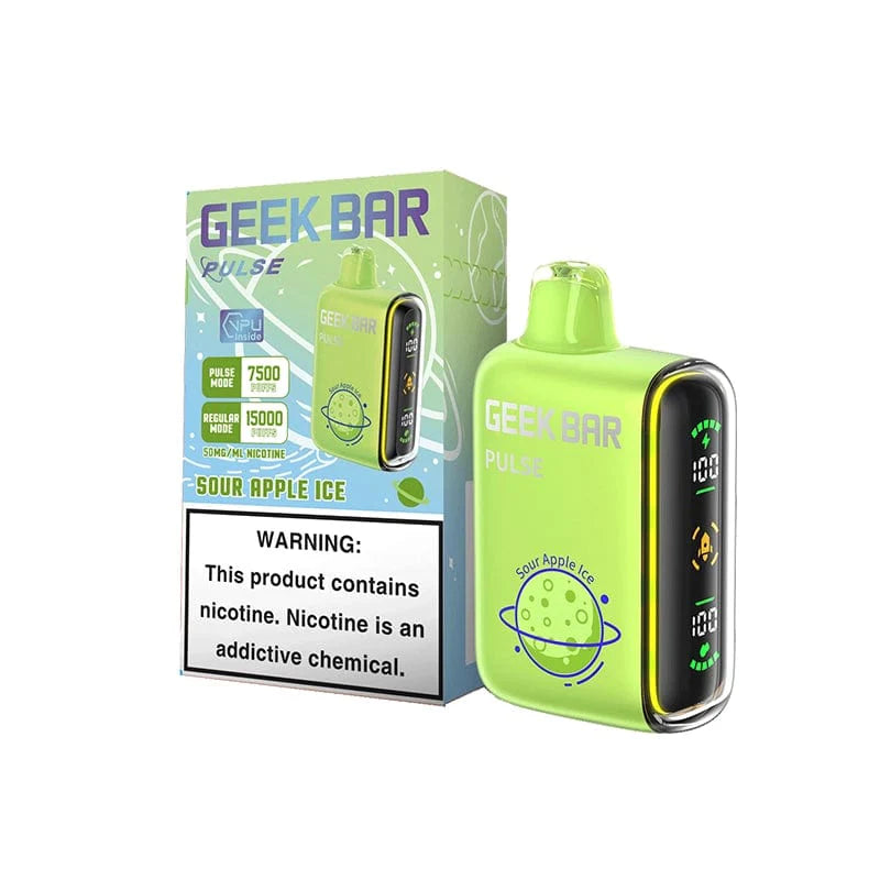 Geek Bar Pulse 15000 Disposable Vape (5%, 0% nic 15000 Puffs)