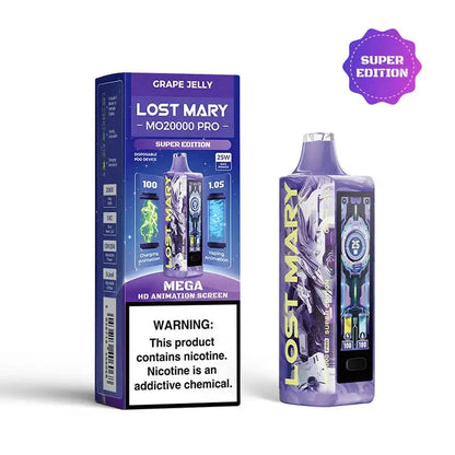 Lost Mary MO20000 Pro Disposable Vape (5% NIC, 20K Puffs)