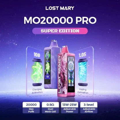 Lost Mary MO20000 Pro Disposable Vape (5% NIC, 20K Puffs)