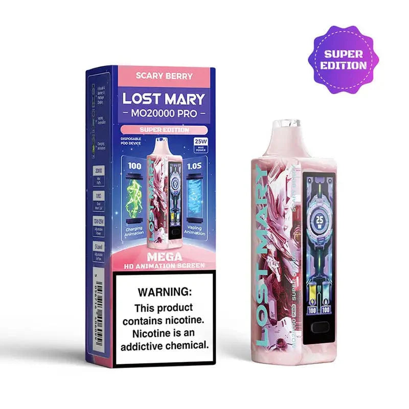 Lost Mary MO20000 Pro Disposable Vape (5% NIC, 20K Puffs)