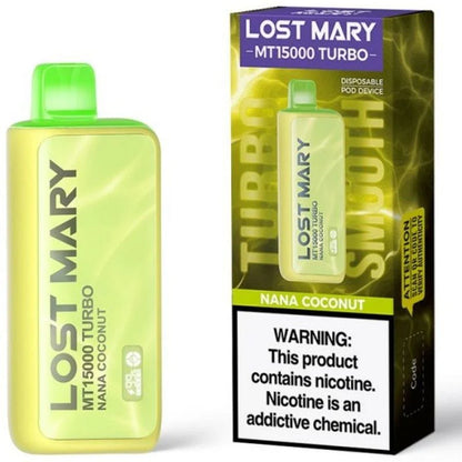 Lost Mary MT15000 Turbo Disposable Vape (0% & 5%, 15000 Puffs)