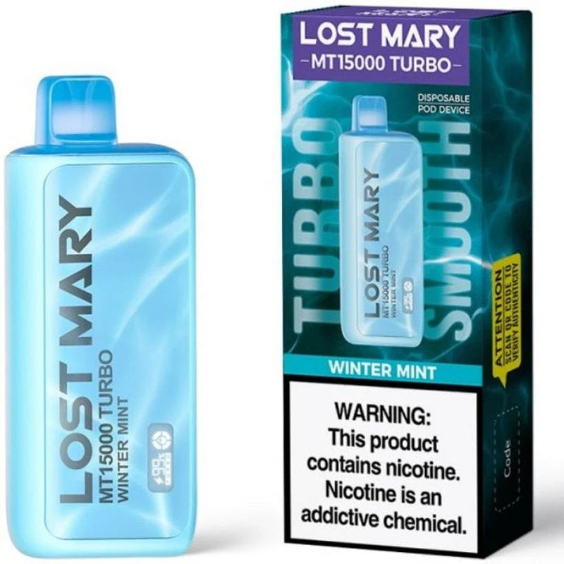 Lost Mary MT15000 Turbo Disposable Vape (0% & 5%, 15000 Puffs)