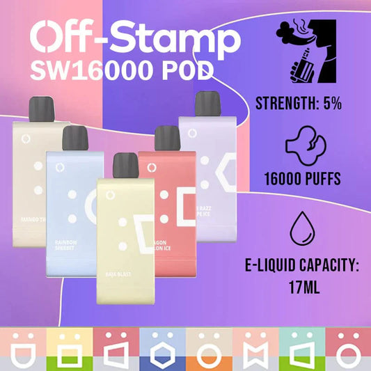 Lost Mary Off-Stamp SW16000 Disposable Pod