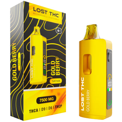 Lost THC V2 Disposable Vape 7.5G (Gold Edition)