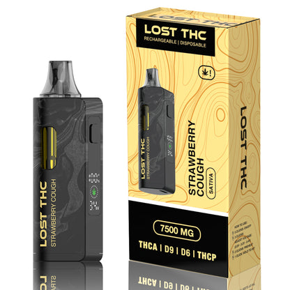 Lost THC V2 Disposable Vape 7.5G (Black Edition)