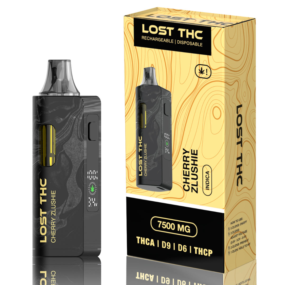 Lost THC V2 Disposable Vape 7.5G (Black Edition)